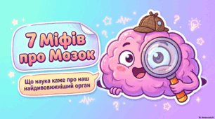 Цікаві факти про мозок