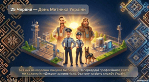 25 червня - День митника України