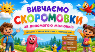 📖 Вивчаємо скоромовки за допомогою малюнків