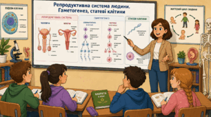 Репродуктивна система людини. Гаметогенез, статеві клітини