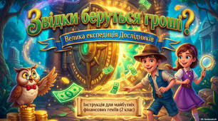 2 клас ЯДС "Звідки беруться гроші?"