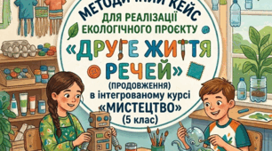 Практичний блок до екологічного проєкту «Друге життя речей»: командні мапи-навігатори, інфографіка та сценарій івентів (5 клас)