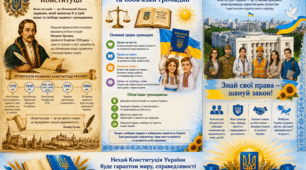 Буклет 28 червня - День Конституції України