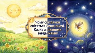 ✨ Чому світлячки світяться лише вночі?