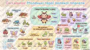 § 47. Комахи. Різноманітність комах. Матеріали до уроку. Практична робота 5