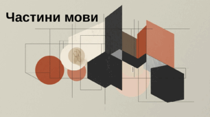 Частини мови
