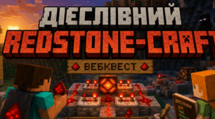 Дієслівний Redstone-Craft (5 форм дієслова та НМТ-механізми) 🚀