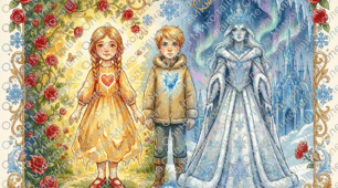 🌹❄️Інфографіка ❄️«Перешкоди на шляху Герди та її помічники»🌹❄️Казка "Снігова королева" Ганса Крістіана Андерсена❄️🌹