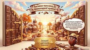 Презентація "Шоколадна країна"(День шоколаду)