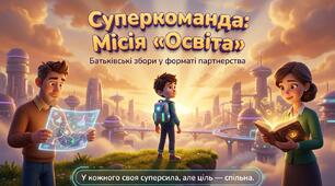 Суперкоманда: Місія «Освіта» (Батьківські збори у форматі партнерства).
