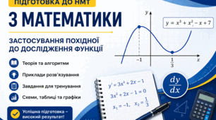 Підготовка до НМТ з математики. Застосування похідної до дослідження функції