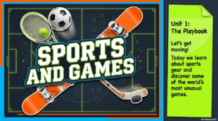 Інтерактивний комплекс уроків англійської мови «6 клас НУШ. Unit 1: Sports and games»  за підручником Prepare 6