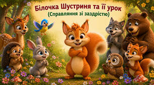 Казка "Білочка Шустриня і її урок (заздрість)