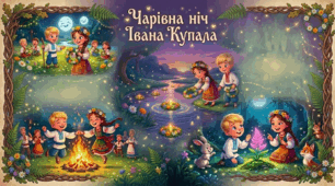 Ілюстрації "Івана Купала"+ казка "Чарівна ніч Івана Купала"