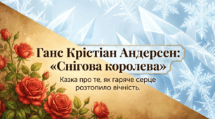 ❄️🌹Казка "Снігова королева" Ганса Крістіана Андерсена❄️🌹 Казка про те, як гаряче серце розтопило вічність🌹❄️