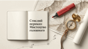 Стислий усний переказ розповідного тексту художнього стилю про виконання певних дій