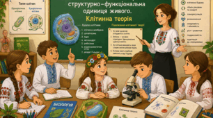 Клітина — елементарна структурно-функціональна одиниця живого. Клітинна теорія