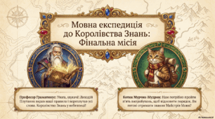 Мовна експедиція до Королівства знань.: Фінальна місія