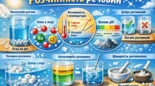 9.9. Розчинність речовин.