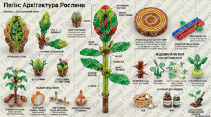 § 18. Пагін та його видозміни. Які будова та функції стебла