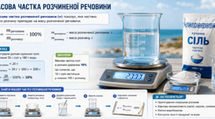 11.9. Масова частка розчиненої речовини.