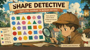 Створюємо інтерактивну вправу «Shape Detective» для дошкільнят
