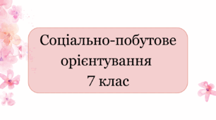 Календарне планування соціально-побутове орієнтування 7 клас інтелектуальні порушення 2 години на тиждень