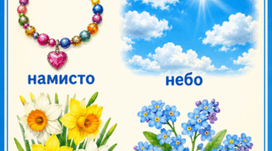 Малюнок і розмальовка «Буква Нн»