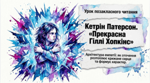 8 клас НУШ. Кетрін Патерсон. "Прекрасна Гіллі Хопкінс". Вплив героїв твору на формування характеру Гіллі Хопкінс. Позакласне читання. Презентація, інфографіка, робочий аркуш