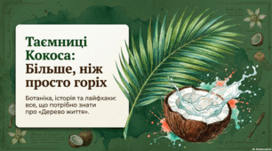 Усе про кокос: побутові лайфхаки, користь та цікаві факти