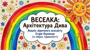 Презентація до твору Ігоря Калинця  «Веселка»