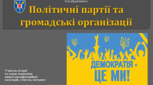 Політичні партії та громадські організації