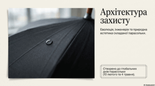 4 травня - День народження складаної парасольки