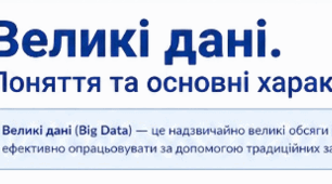 Робочий лист до уроку "Великі дані. Поняття та основні характеристики"