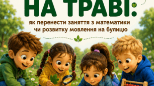 Консультація для вихователів «Освіта на траві: як перенести заняття з математики чи розвитку мовлення на вулицю»