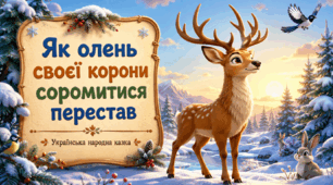 📖Ілюстрована книга "Як олень своєї корони соромитися перестав".