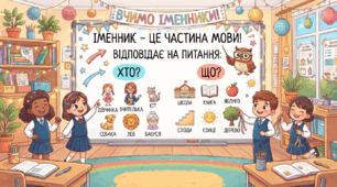 «Хто чи Що? — Лови іменник!» 🎡Крок за кроком