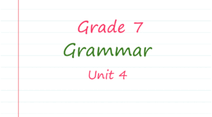 Prepare 7. Unit 4. Grammar