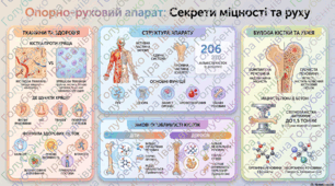 § 17. Будова та функції опорно-рухового апарату. Матеріали до уроку