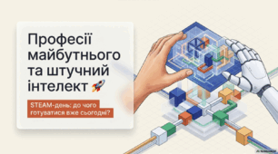STEAM-день: «Професії майбутнього та штучний інтелект: до чого готуватися вже сьогодні»