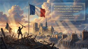 Презентація «Франція в період Реставрації Бурбонів. Революція 1830 р. Липнева монархія»