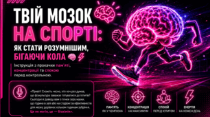 «Твій мозок на спорті: як фізична активність покращує пам'ять, увагу та успішність. »