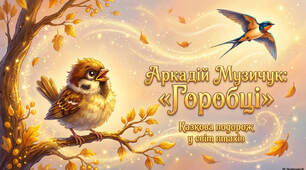 2 клас Літературне читання "Горобці" Аркадій Музичук