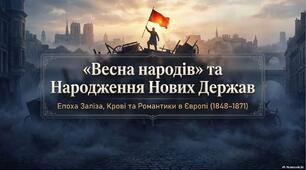 Презентація «Революції 1848–1849 рр. в Західній і Центральній Європі. Об'єднання Німеччини та Італії»