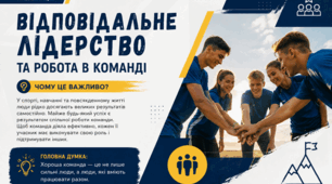 «Відповідальне лідерство та робота в команді»