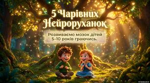 🧠 5 простих нейроруханок для дітей | Активізація мозку за 3 хвилини. Презентація.
