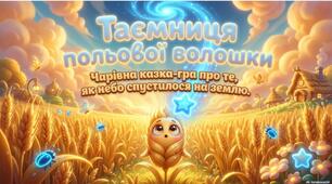 Презентація «Казка про таємницю польової волошки»