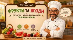 Інтерактивна презентація «ШколоШеф. Фрукти та ягоди»