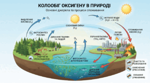 Конспект уроку: "Колообіг Оксигену в природі"