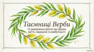 Верба: спадщина, наука та символи
